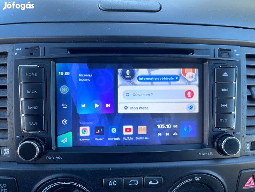 Volkswagen T5, Touareg Carplay Multimédia Android GPS Rádió + Kamera !