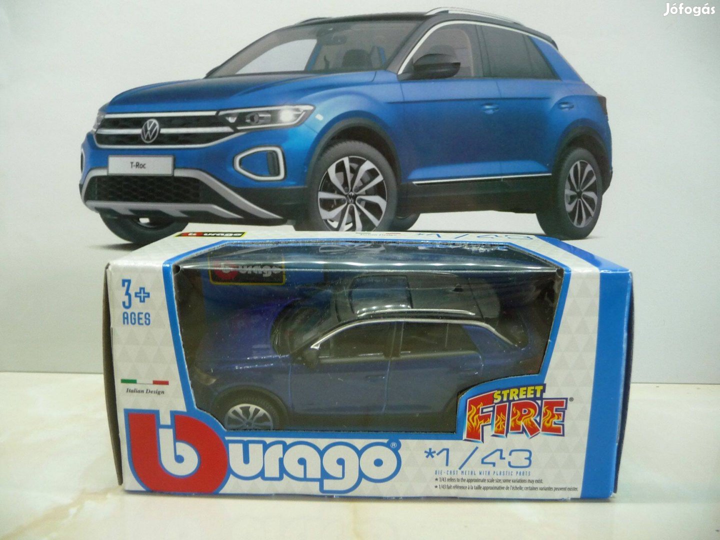 Volkswagen T-Roc Burago 1/43 1:43 VW