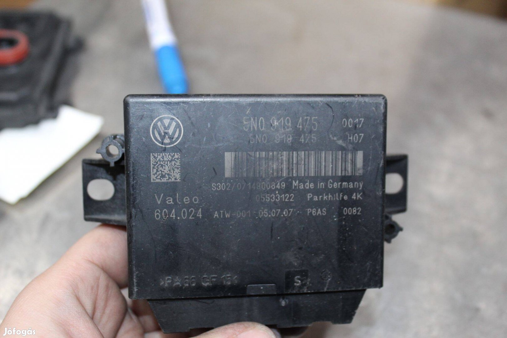 Volkswagen Tiguan 2007 tolatóradar elektronika 5N0919475