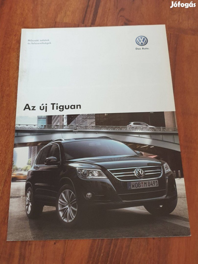 Volkswagen Tiguan Műszaki Adatok Prospektus 2008 Magyar Nyelv