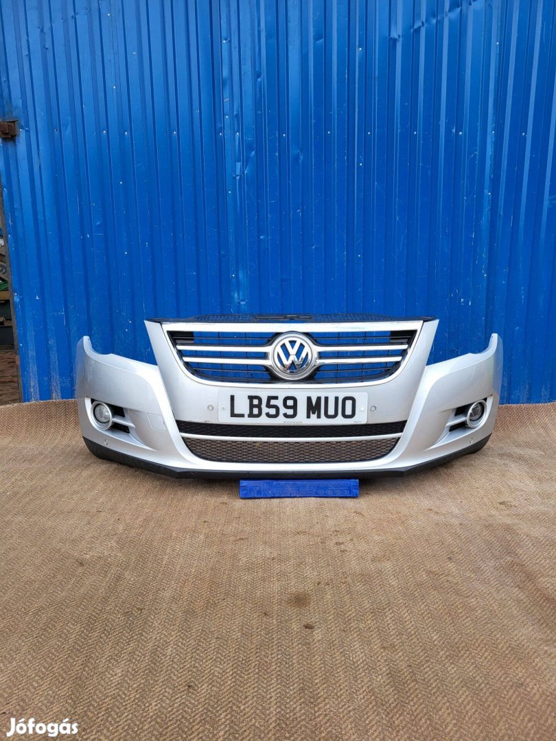 Volkswagen Tiguan gyári 5N0807221 első lökhárító 6 radar, hűtőrács
