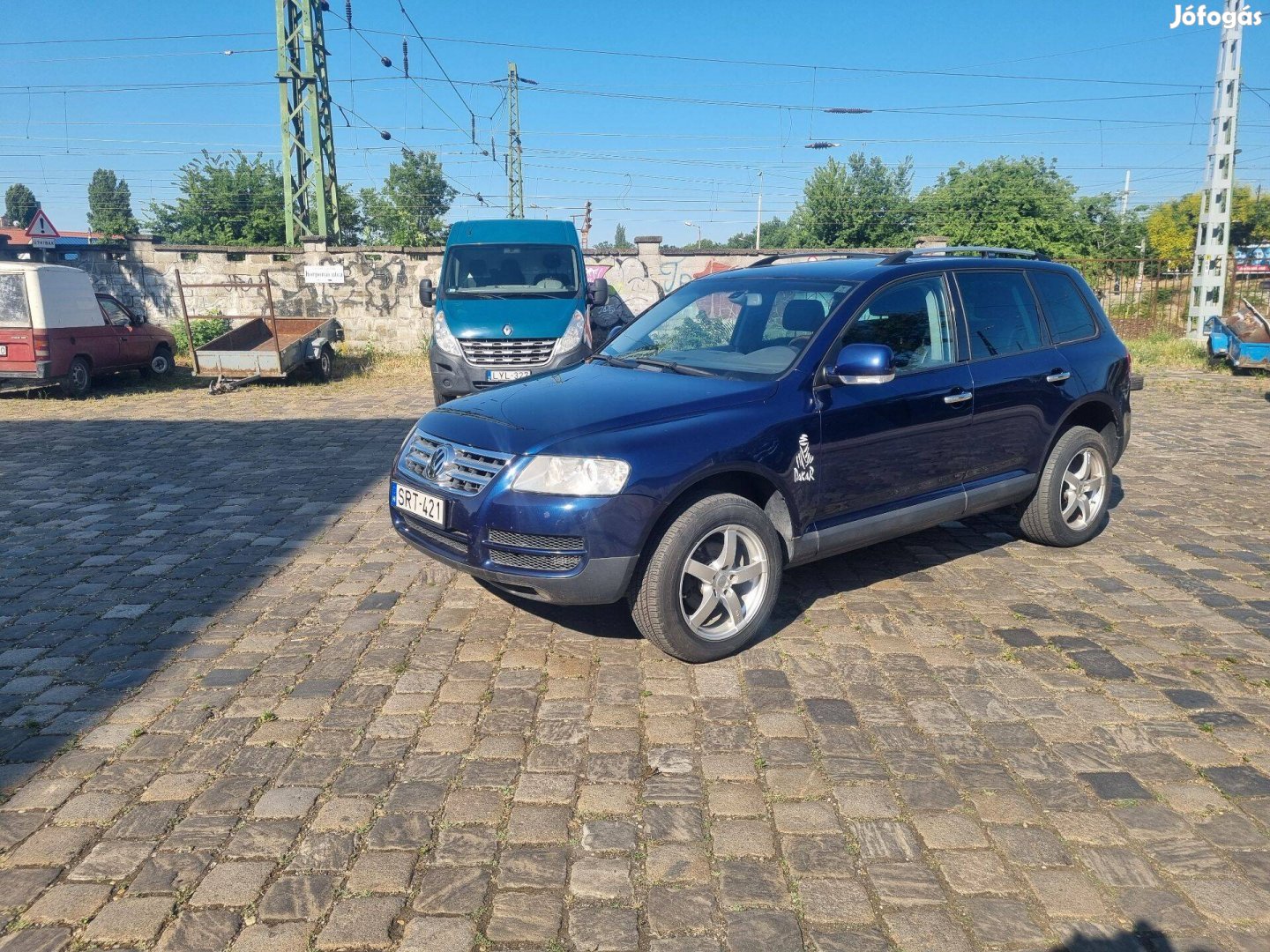 Volkswagen Touareg 2.5 TDI, 3500kg vonóhorog, kézi sebváltó, csavarrug