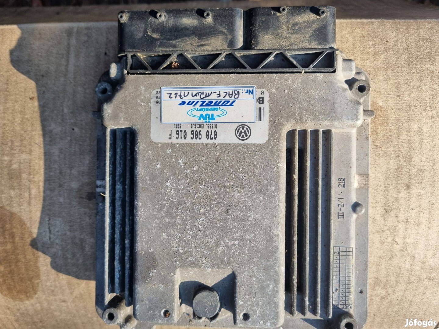 Volkswagen Touareg ECU motorvezérlő tuning szoftverrel