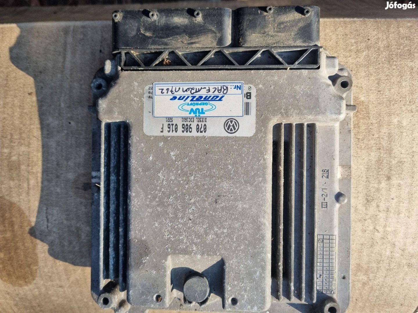 Volkswagen Touareg ECU motorvezérlő tuning szoftverrel