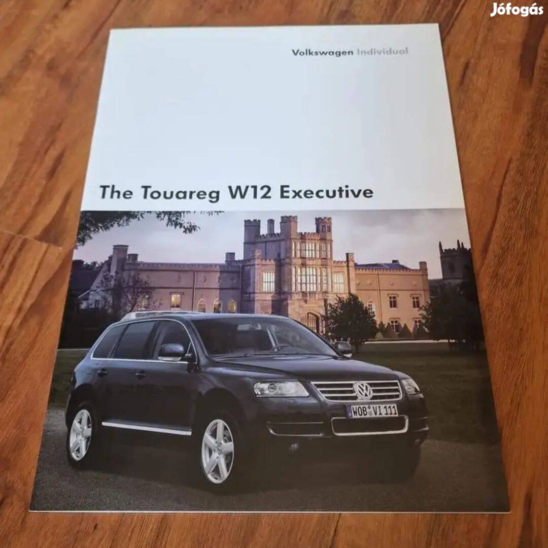 Volkswagen Touareg W12 Executive Prospektus 2005 Ritkaság !!!!