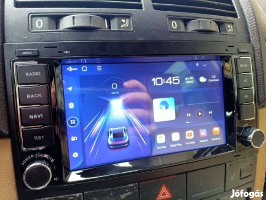 Volkswagen Touareg, T5 Multivan Carplay Android Multimédia GPS Rádió