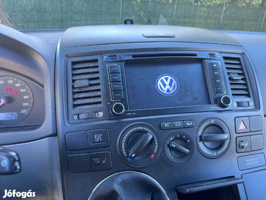 Volkswagen Touareg, T5, Carplay Multimédia GPS Rádió Tolatókamerával