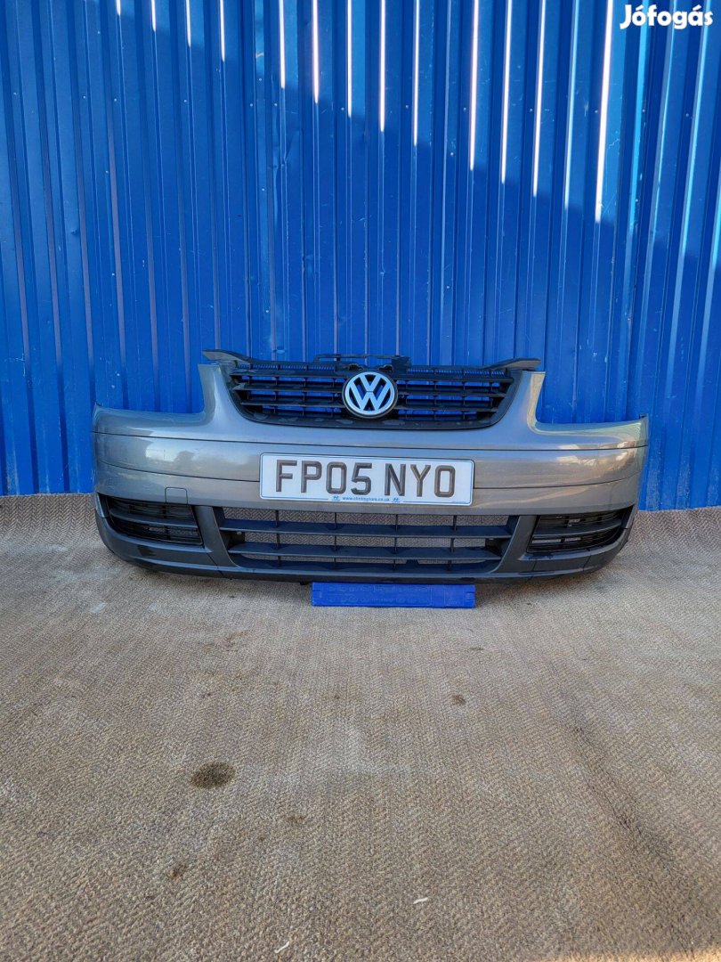 Volkswagen Touran Caddy gyári 1T0807221 első lökhárító sérülésmentes
