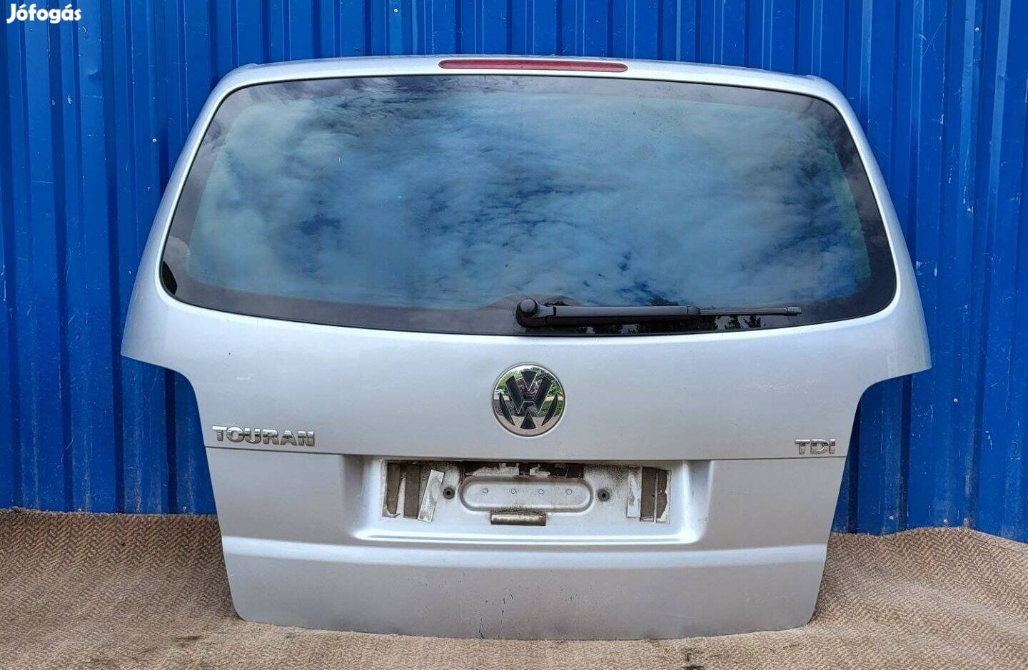 Volkswagen Touran komplett csomagtér ajtó ezüst rozsdamentes