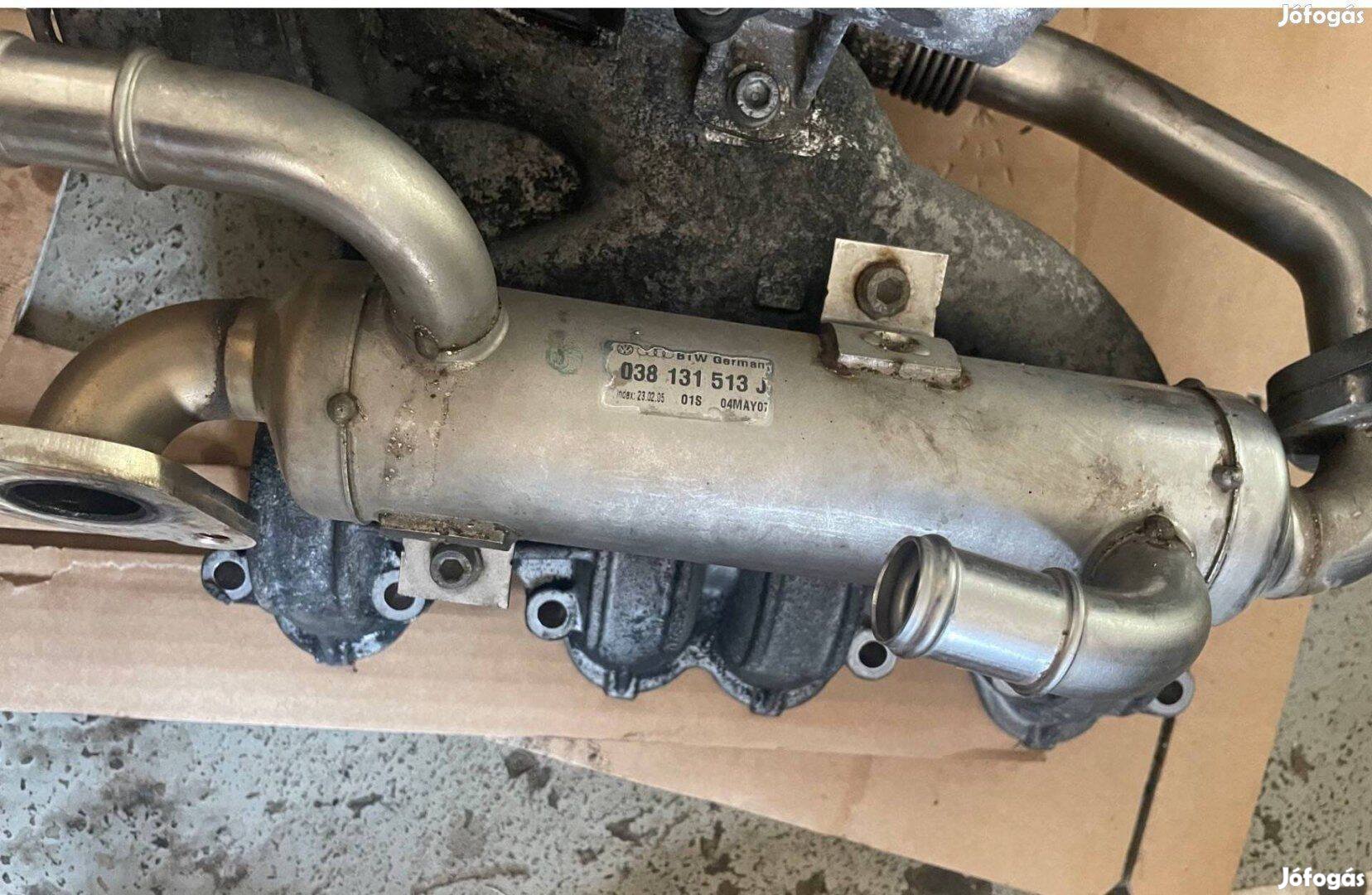 Volkswagen Transporter 5 EGR hűtő 038 131 513 J beszerelési garancia