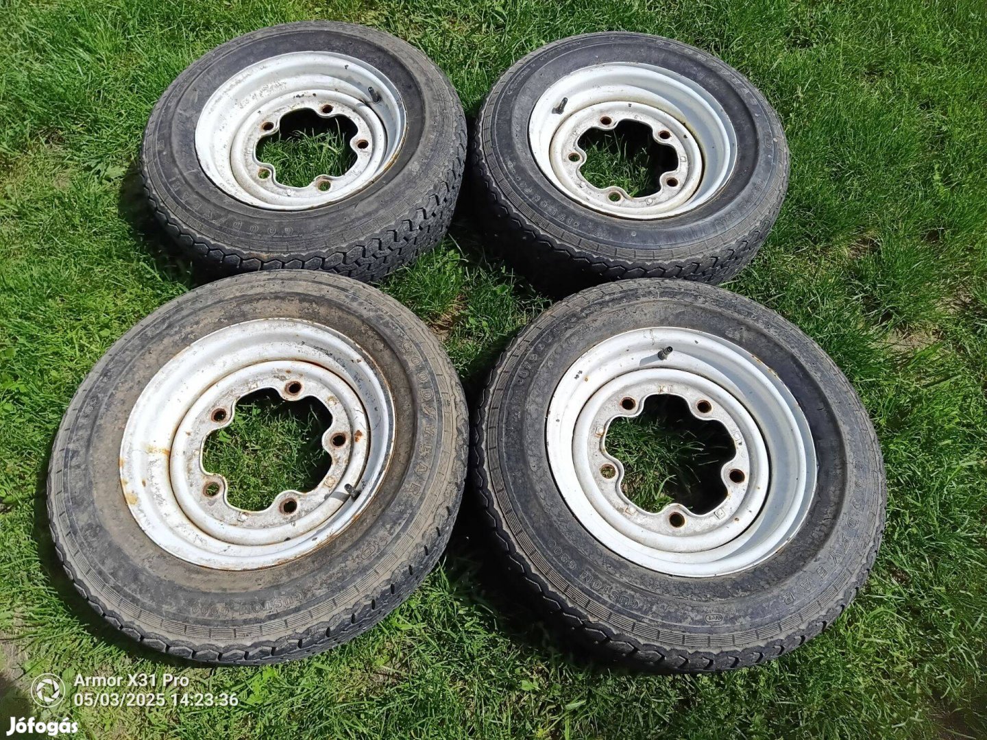 Volkswagen Transporter T1 T2 acélfelni 5x205