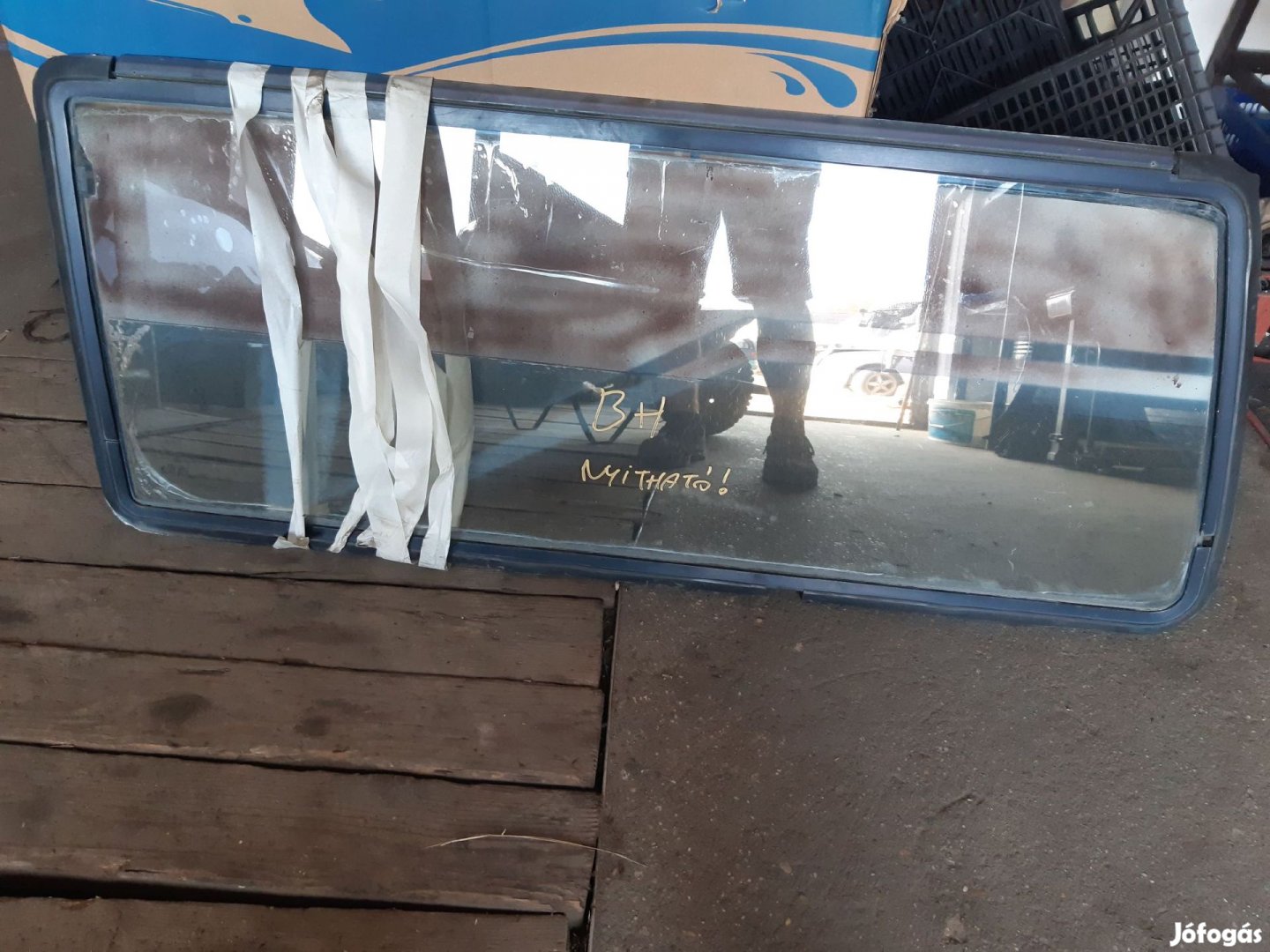 Volkswagen Transporter T4 91-03 Bal Hátsó Csomagtér Ablaküveg