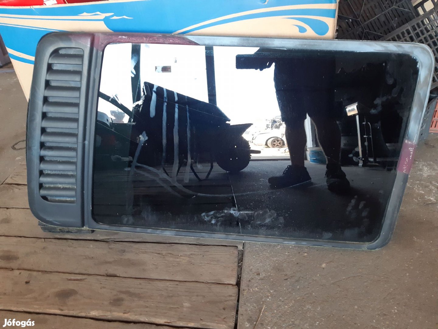 Volkswagen Transporter T4 91-03 Jobb Hátsó Fix Ablaküveg
