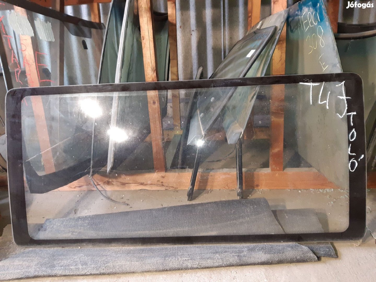 Volkswagen Transporter T4 91-03 Jobb Tolóajtó Ablaküveg