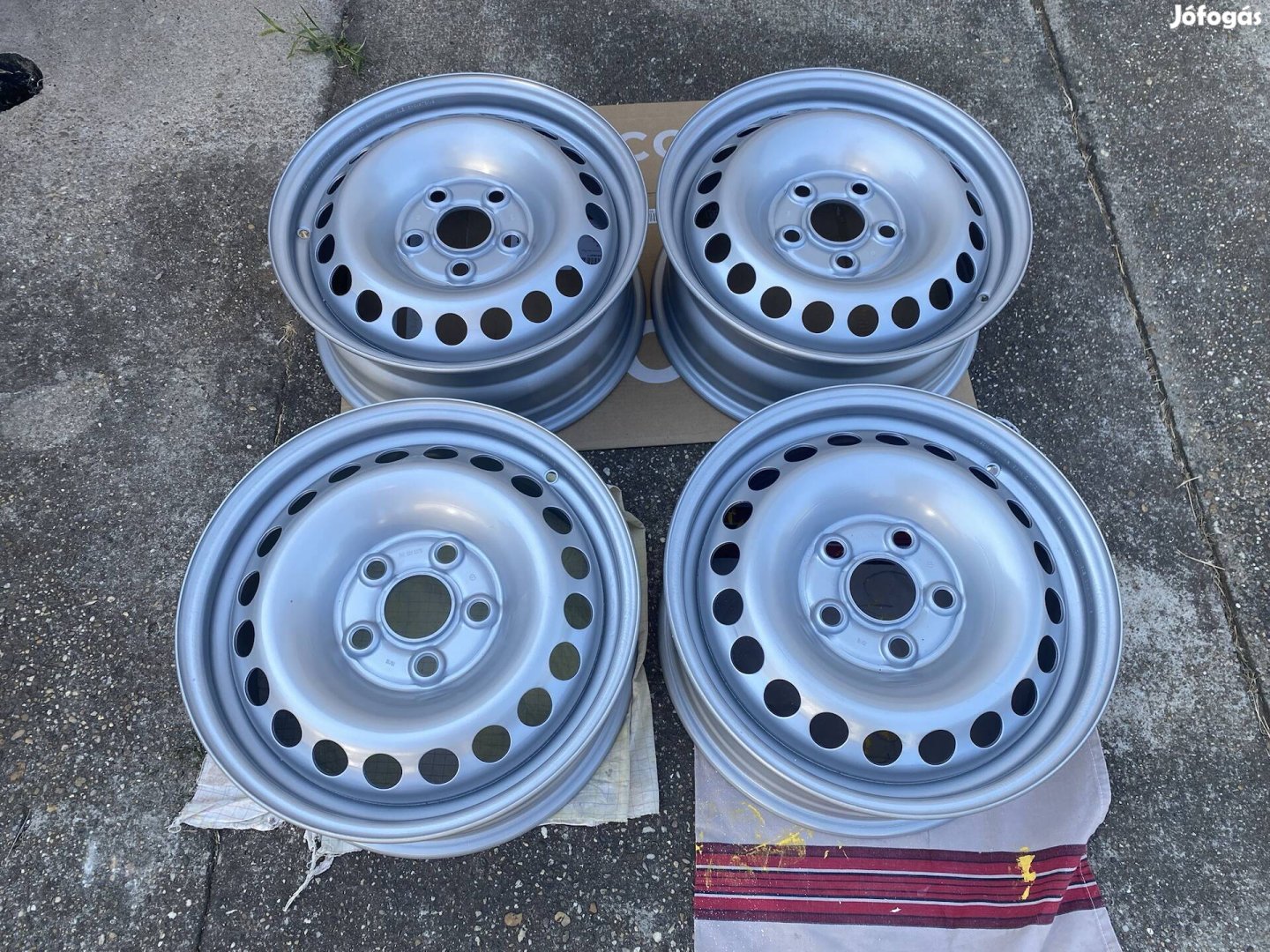 Volkswagen Transporter T5.1 gyári lemezfelni szett 5x120 ET55