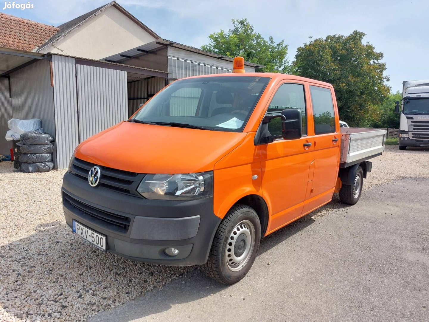 Volkswagen Transporter T5 2.0 CR TDI doka plató...