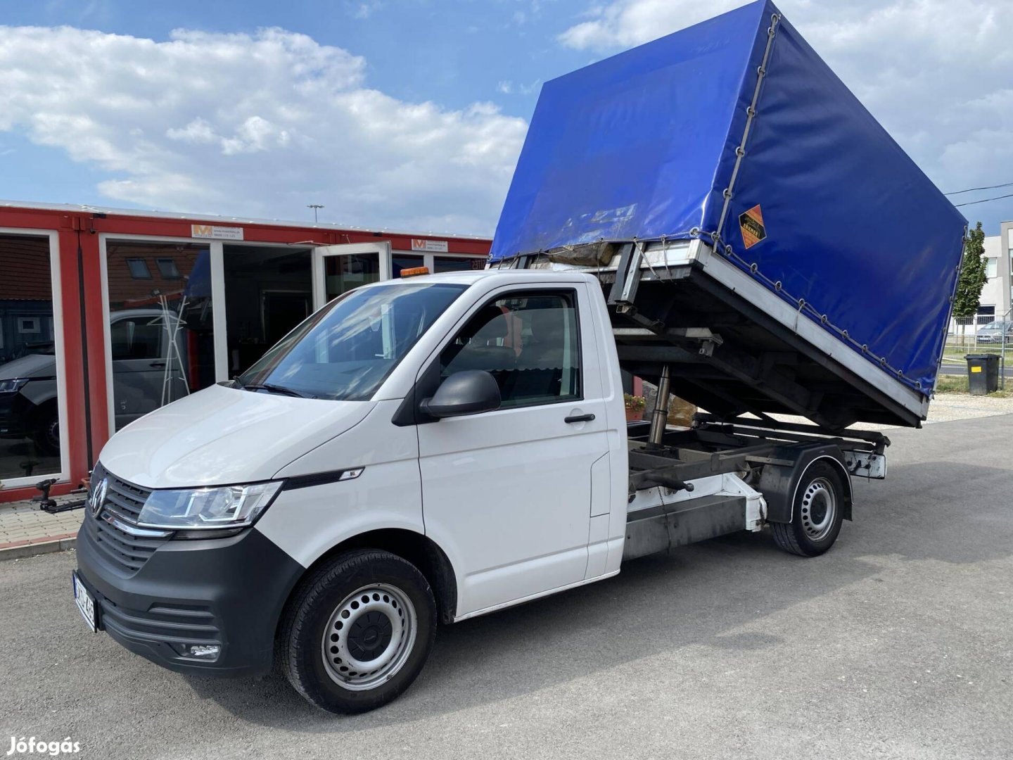 Volkswagen Transporter T6 ponyvás billencs