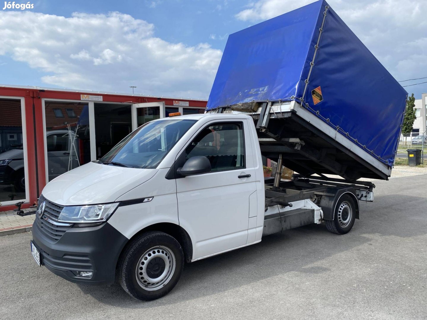 Volkswagen Transporter T6 ponyvás billencs