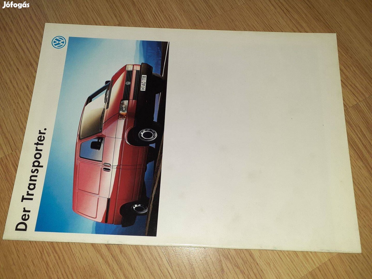 Volkswagen Transporter prospektus - 1993, német nyelvű