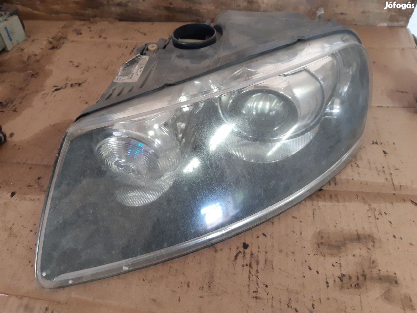 Volkswagen Tuareg 7L Bal Első Lámpa / Fényszóró + Világítás Vezérlő