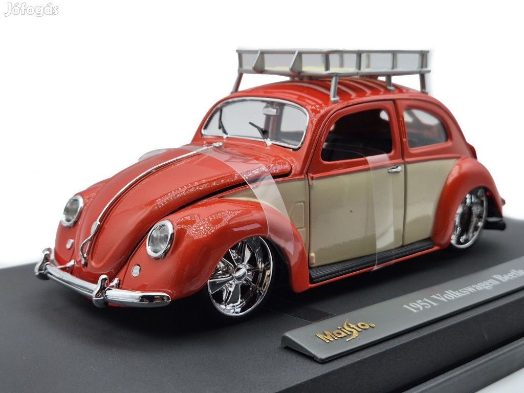 Volkswagen VW Beetle Bogár (1951) - Maisto - 1:18