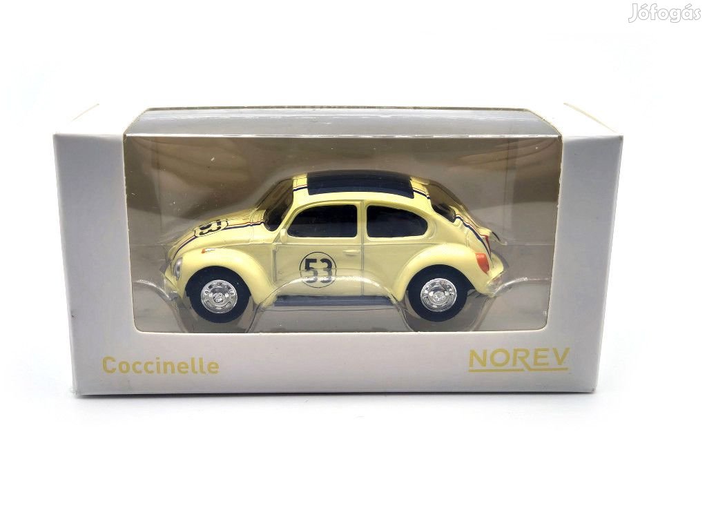 Volkswagen VW Beetle Bogár #53 Herbie -  Norev - 1:54