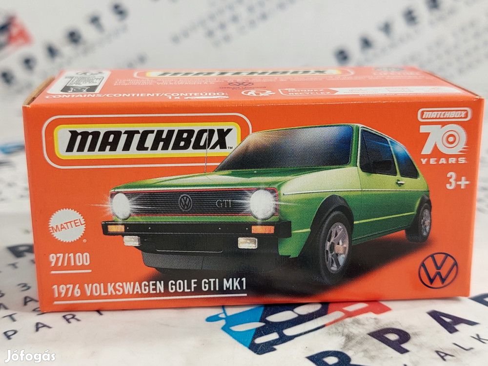 Volkswagen VW Golf GTi MK1 (1976) - 97/100 - Matchbox - 1:64