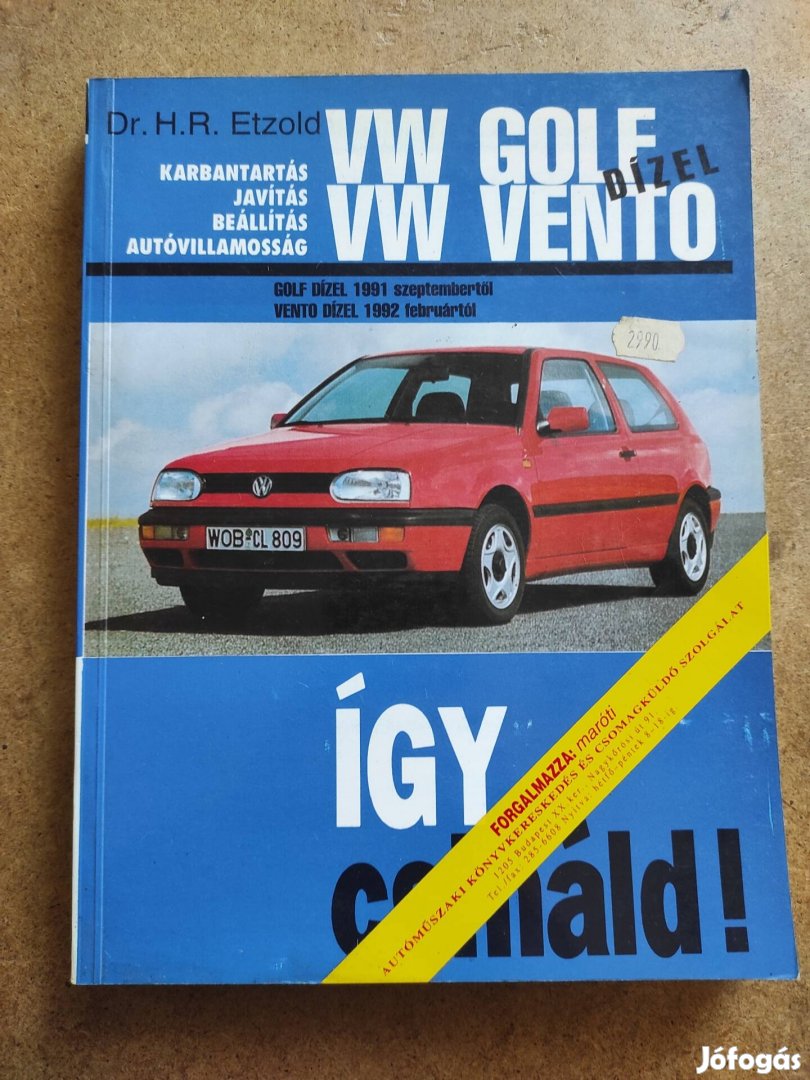 Volkswagen VW Golf Vento dízel javítási. Így csináld