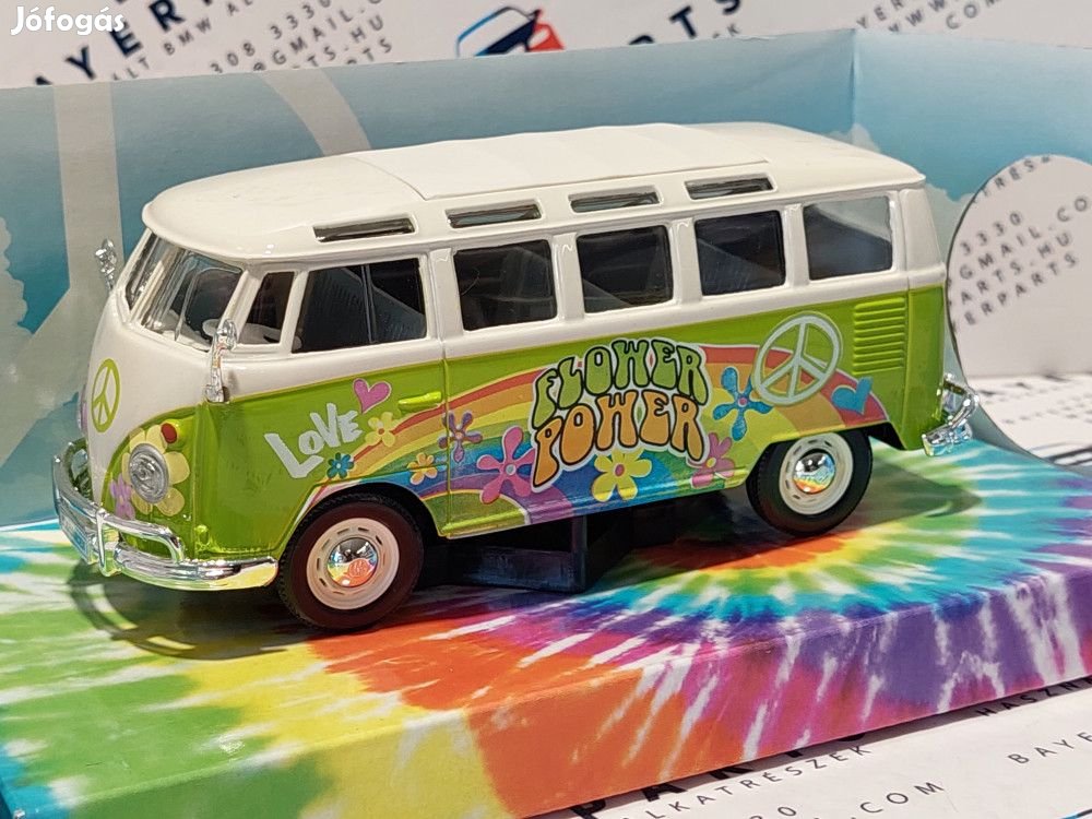 Volkswagen VW T1 Hippie Line Samba -  Maisto - 1:24