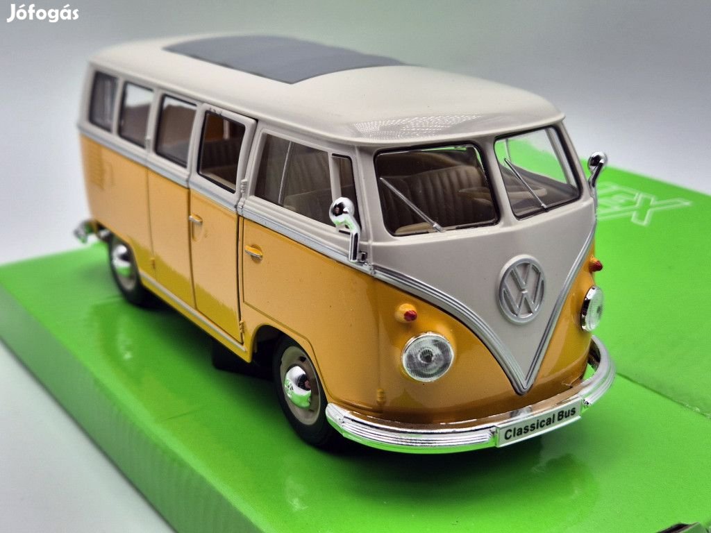 Volkswagen VW T1 Transporter Classis bus (1962) - sárga/fehér -  Well