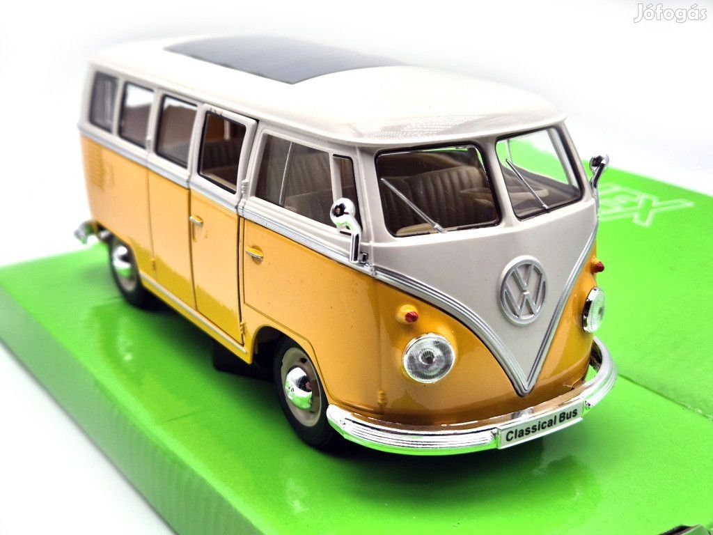 Volkswagen VW T1 Transporter Classis bus (1962) - sárga/fehér -  Well