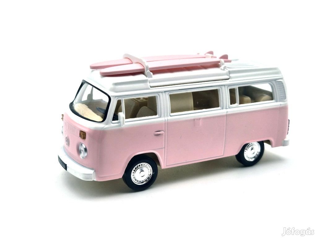 Volkswagen VW T2 transporter (1962) - Norev - 1:43 - rózsaszín