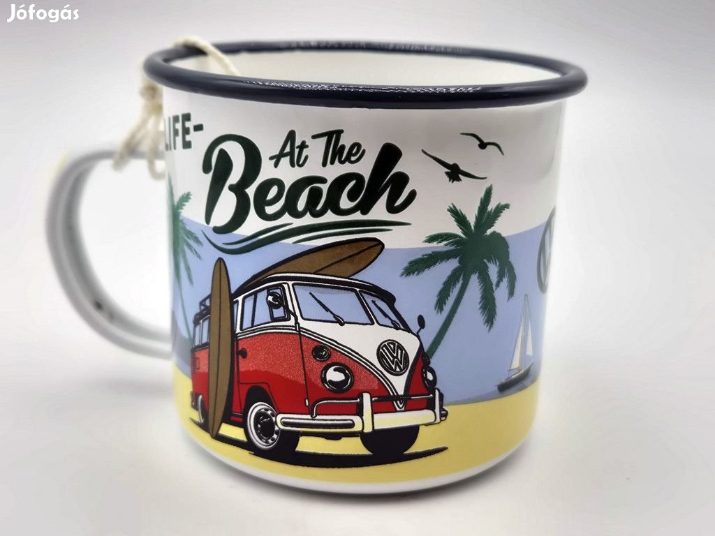 Volkswagen VW Transporter T1 - Life at the beach - fém bögre