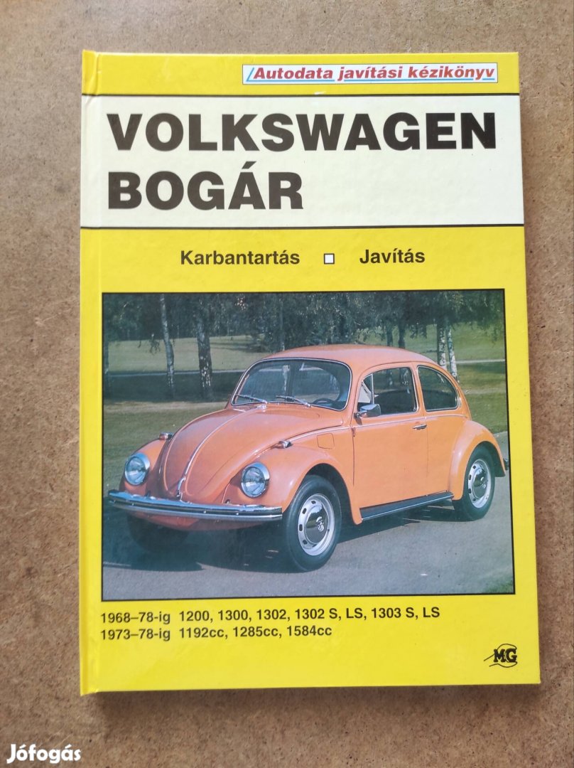 Volkswagen VW. Bogár javítási karbantartási könyv