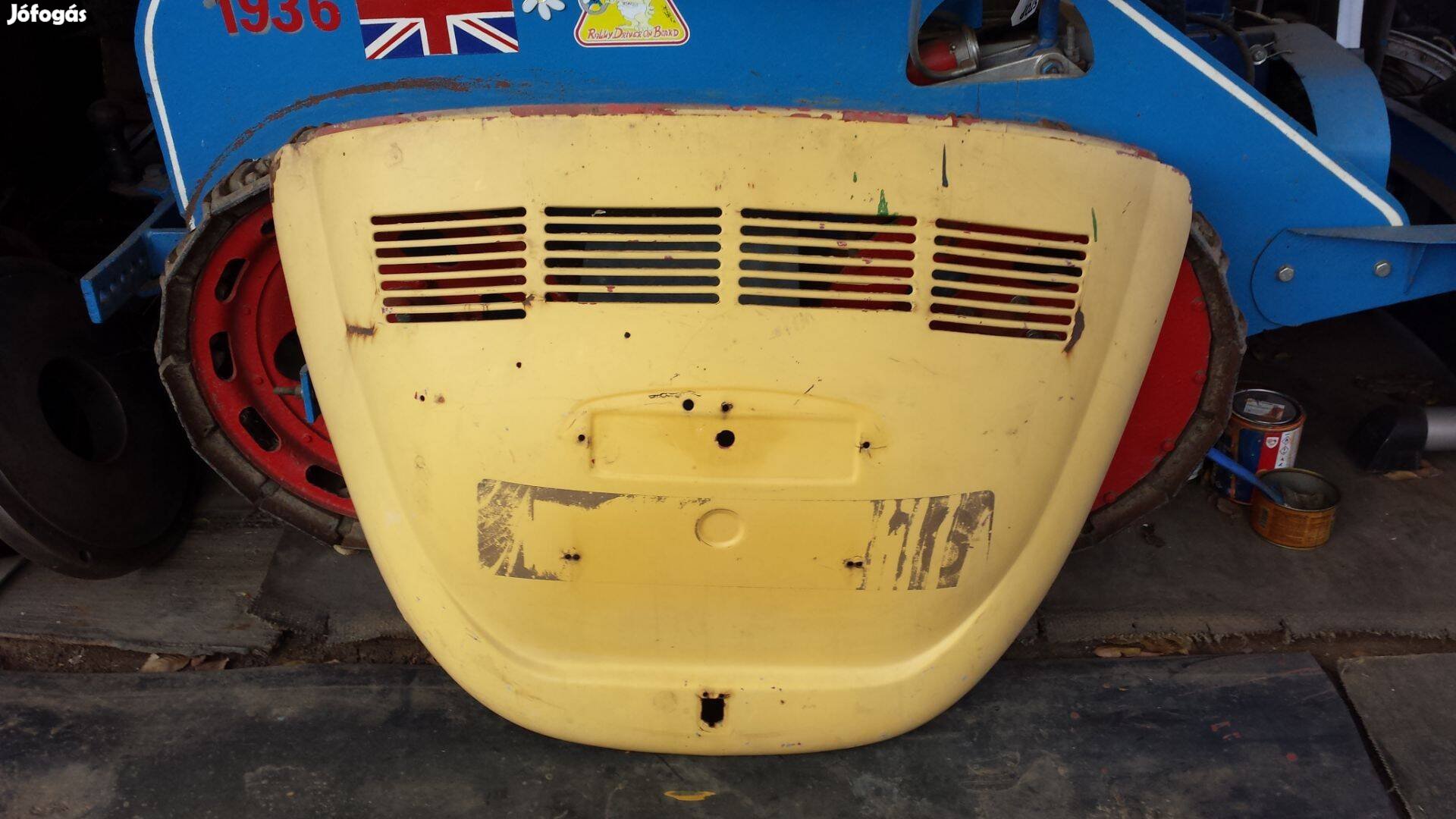 Volkswagen VW bogár motorháztető motor háztető fedél veterán oldtimer