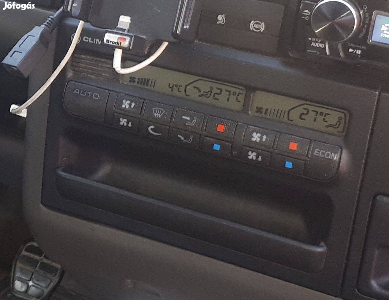 Volkswagen VW transporter T4 Caravelle Multivan digitális klímavezérlő