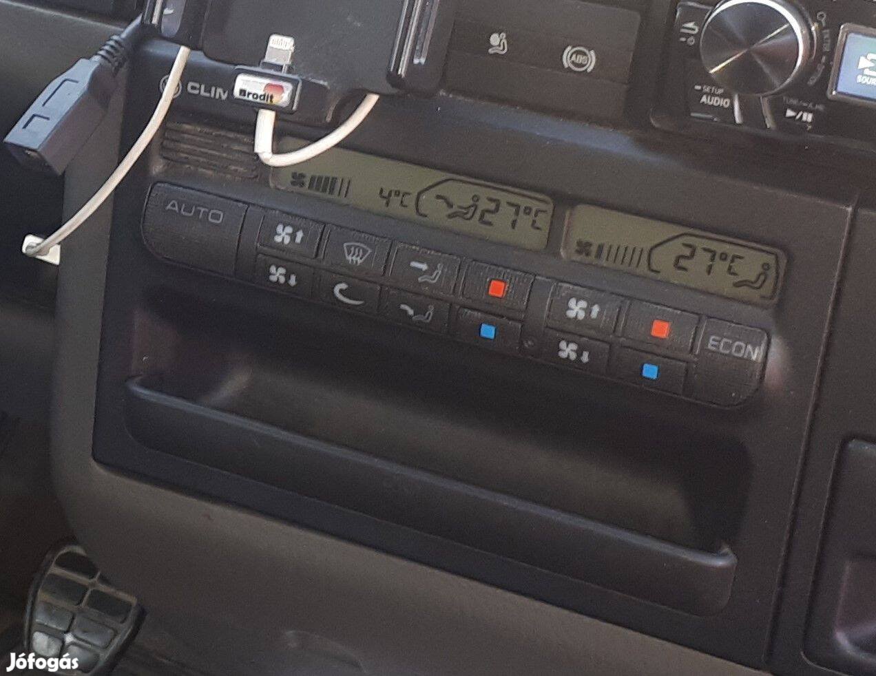 Volkswagen VW transporter T4 Caravelle Multivan digitális klímavezérlő