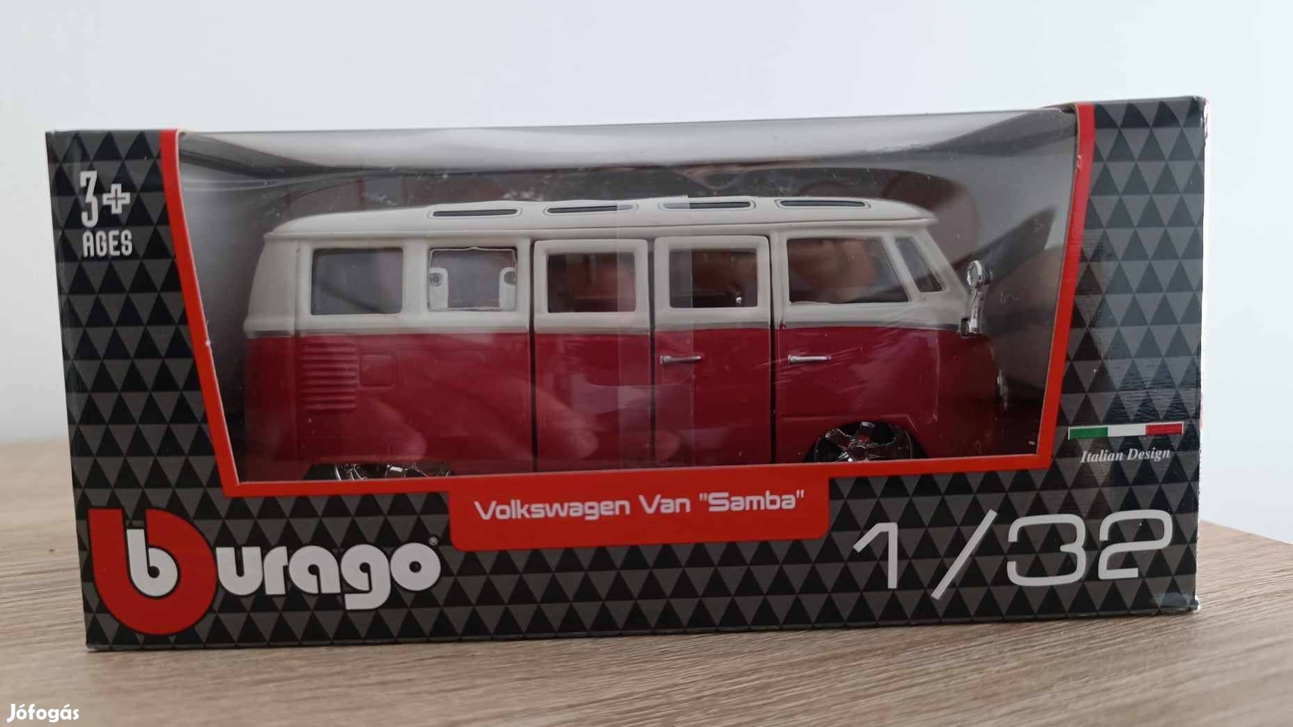 Volkswagen Van Samba Bburago Premium Edition modell