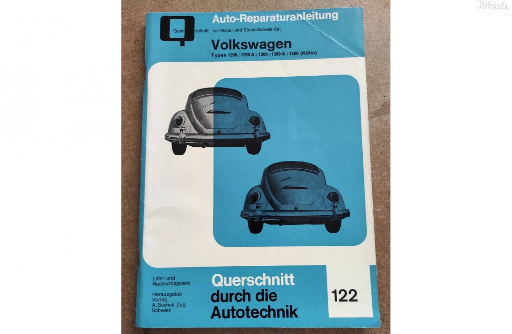 Volkswagen Vw. Bogár 1200/1300/1500 javítási karbantartási könyv