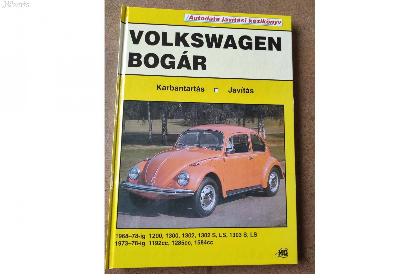 Volkswagen Vw. Bogár javítási karbantartási könyv