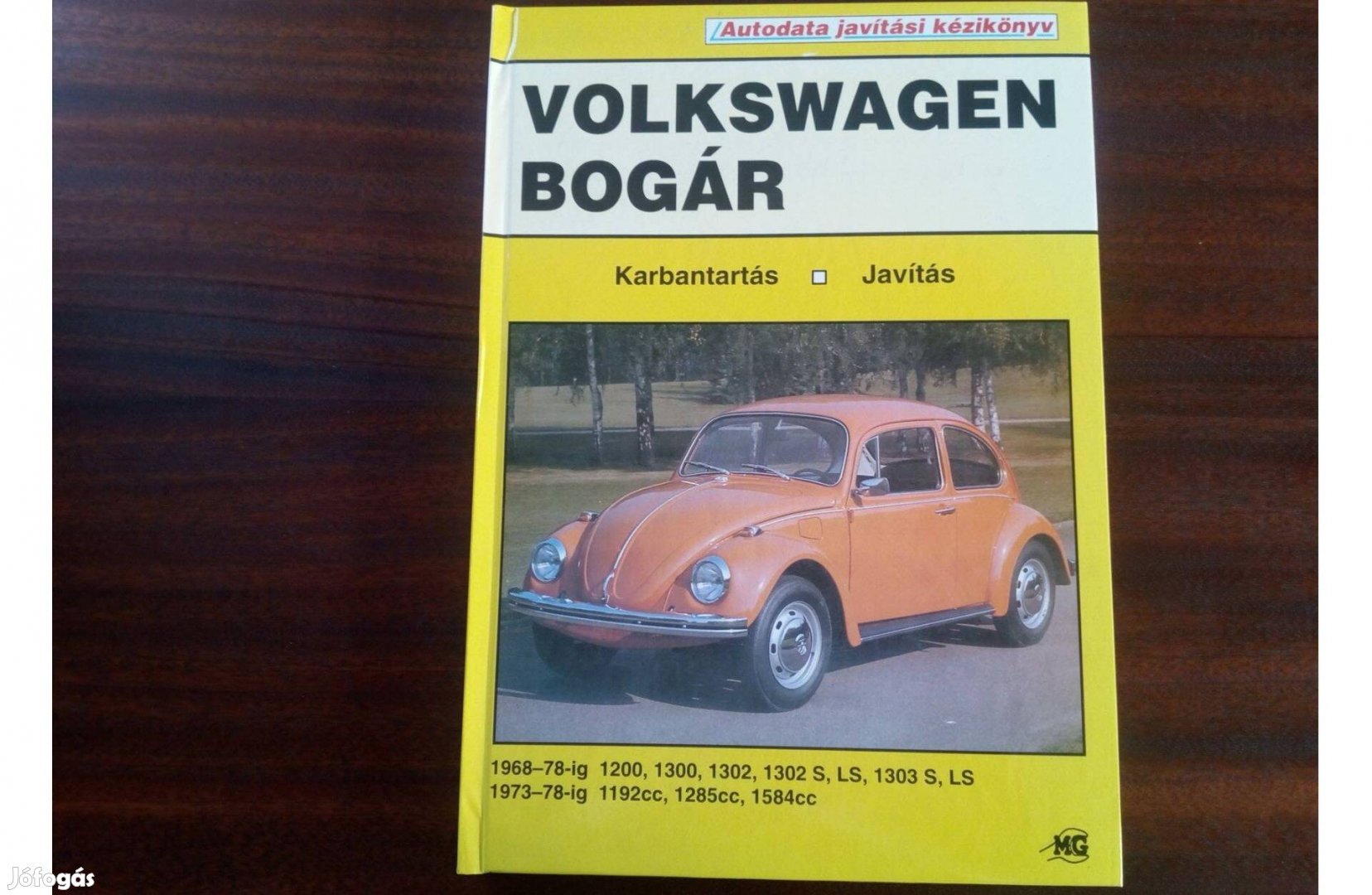 Volkswagen Vw. Bogár javítási karbantartási könyv