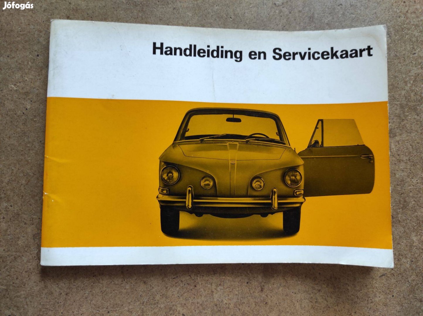 Volkswagen Vw. Karmann Ghia 34 kezelési utasítás 1967.08-