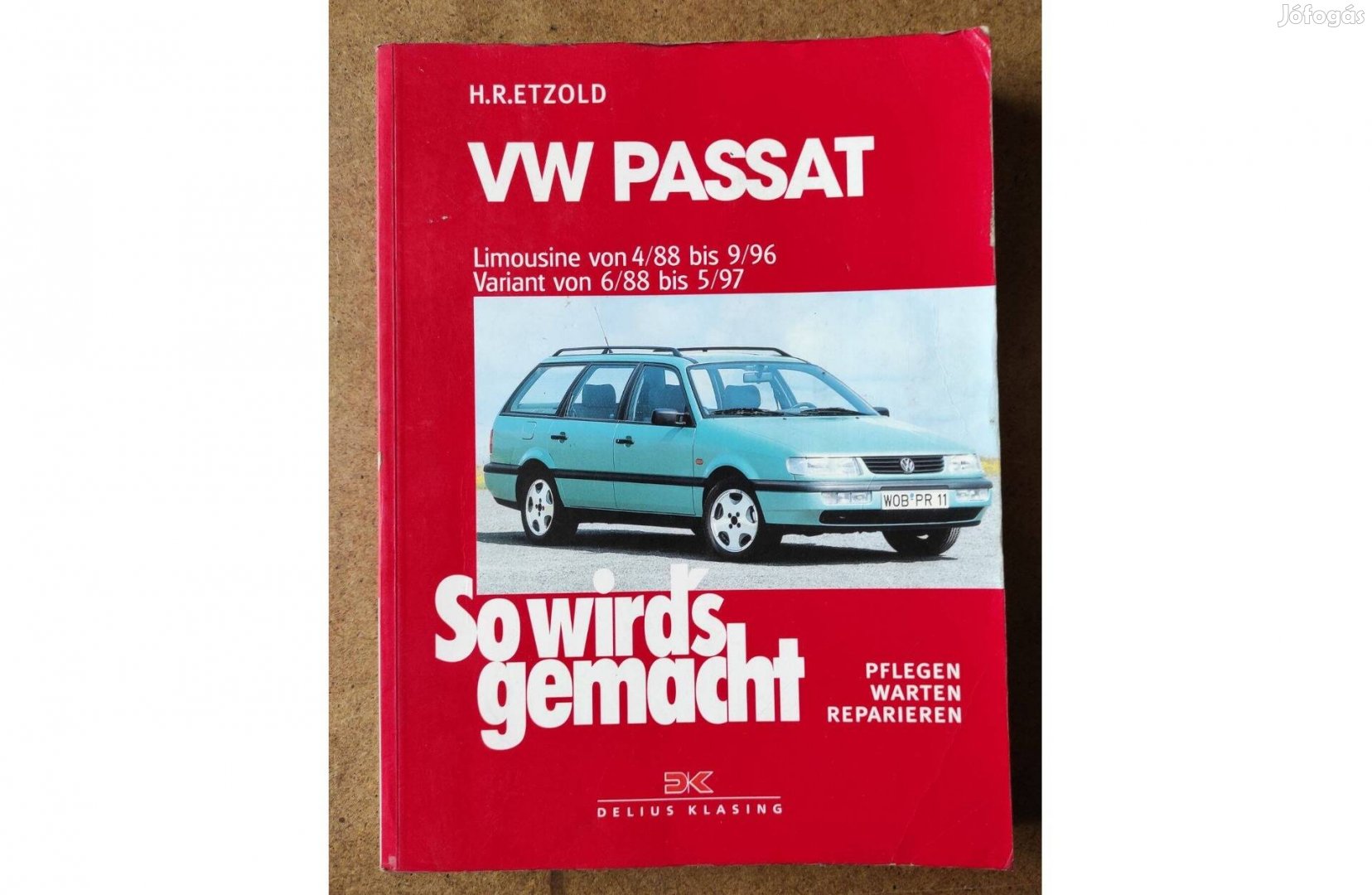 Volkswagen Vw, Passat javítási karbantartási könyv