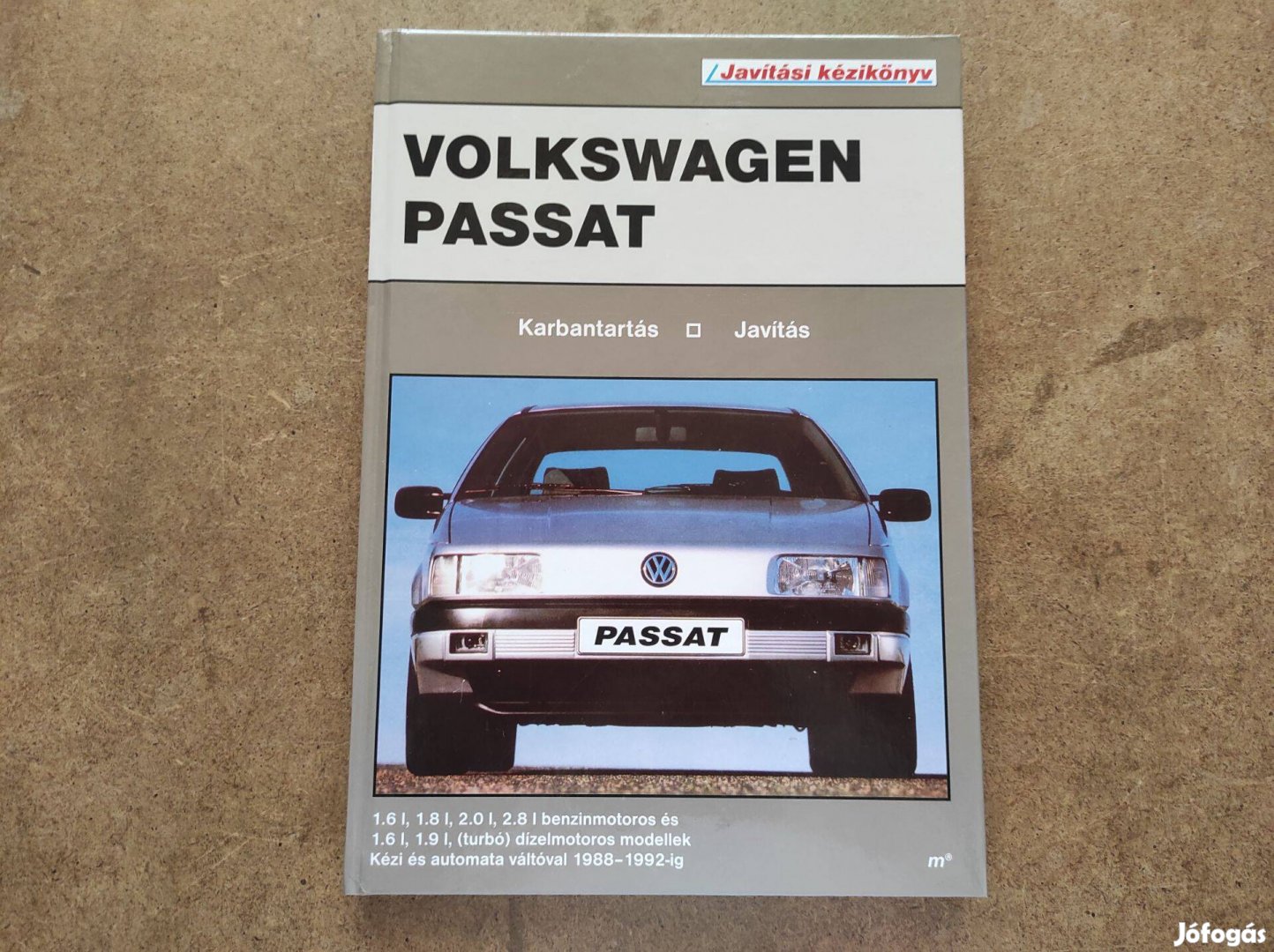 Volkswagen Vw. Passat javítási karbantartási könyv