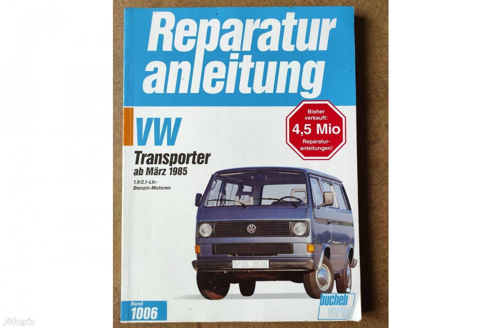 Volkswagen Vw, Transporter Dízel javítási karbantartási könyv 1985