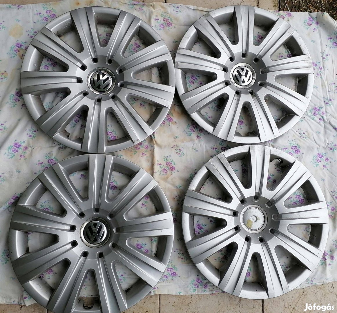 Volkswagen Vw gyári dísztárcsa keréktárcsa 15 col 15" colos garnitúra