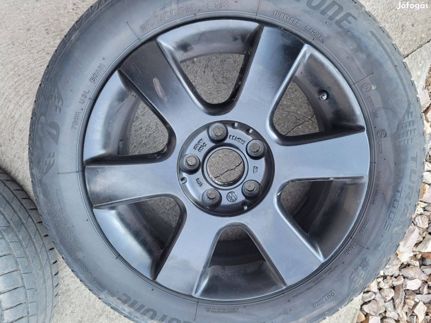 Volkswagen, Audi, Skoda R16 gyári alufelni felni, 5x112