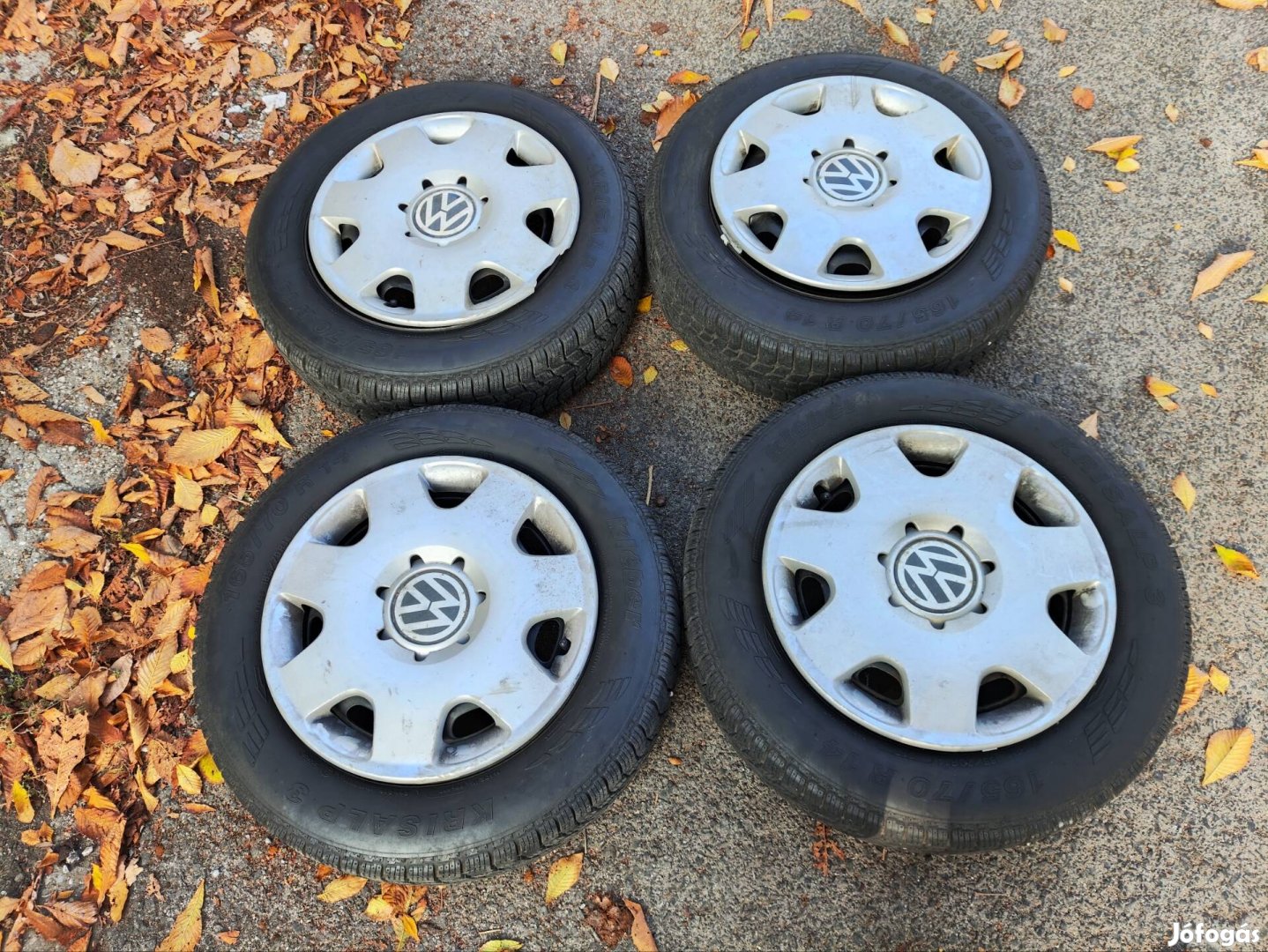 Volkswagen, Skoda 14" felni téli gumival 5x100