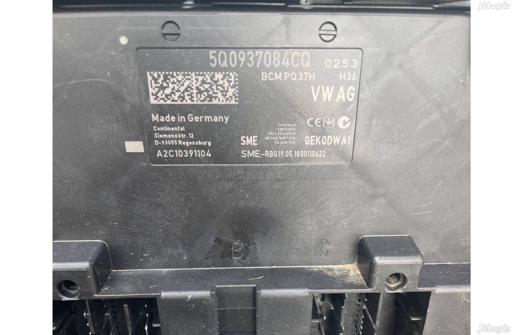 Volkswagen, Skoda, SEAT ECU modul 5Q0937084CQ posta megoldható 2015