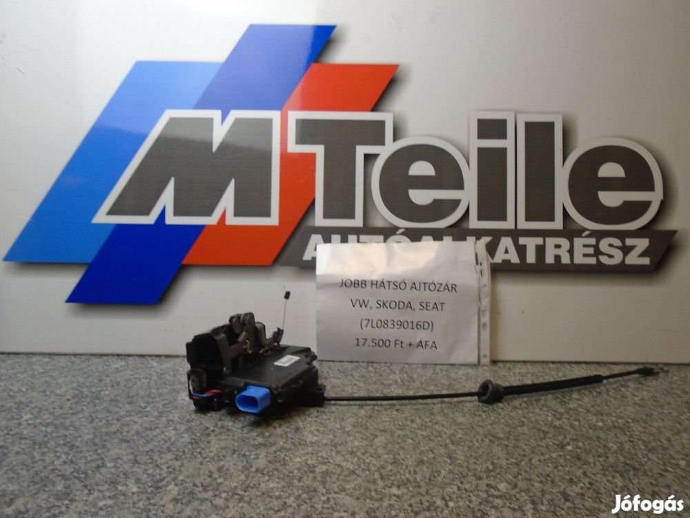 Volkswagen, Skoda, Seat, WAG Jobb hátsó ajtózár